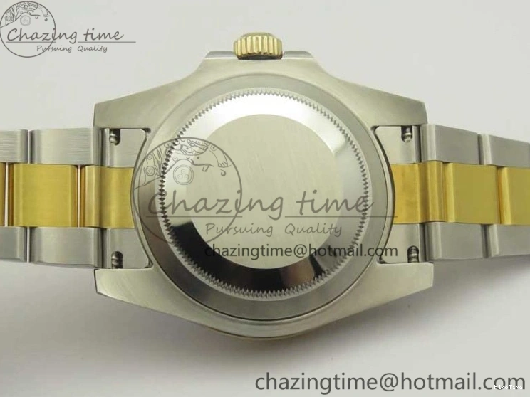 MiroTime 0410 Affordable Submariner 116613 LB Noob 1:1 Best Edition YG Wrapped Bezel Blue Dial on SS YG Bracelet A2836 V 3413